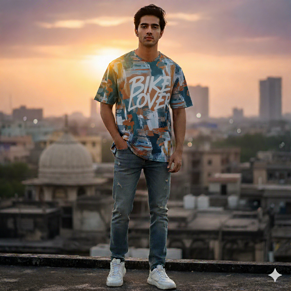 Urban Street Graphic T-Shirt – Karachi | Trendy Streetwear | Attitude Vibes