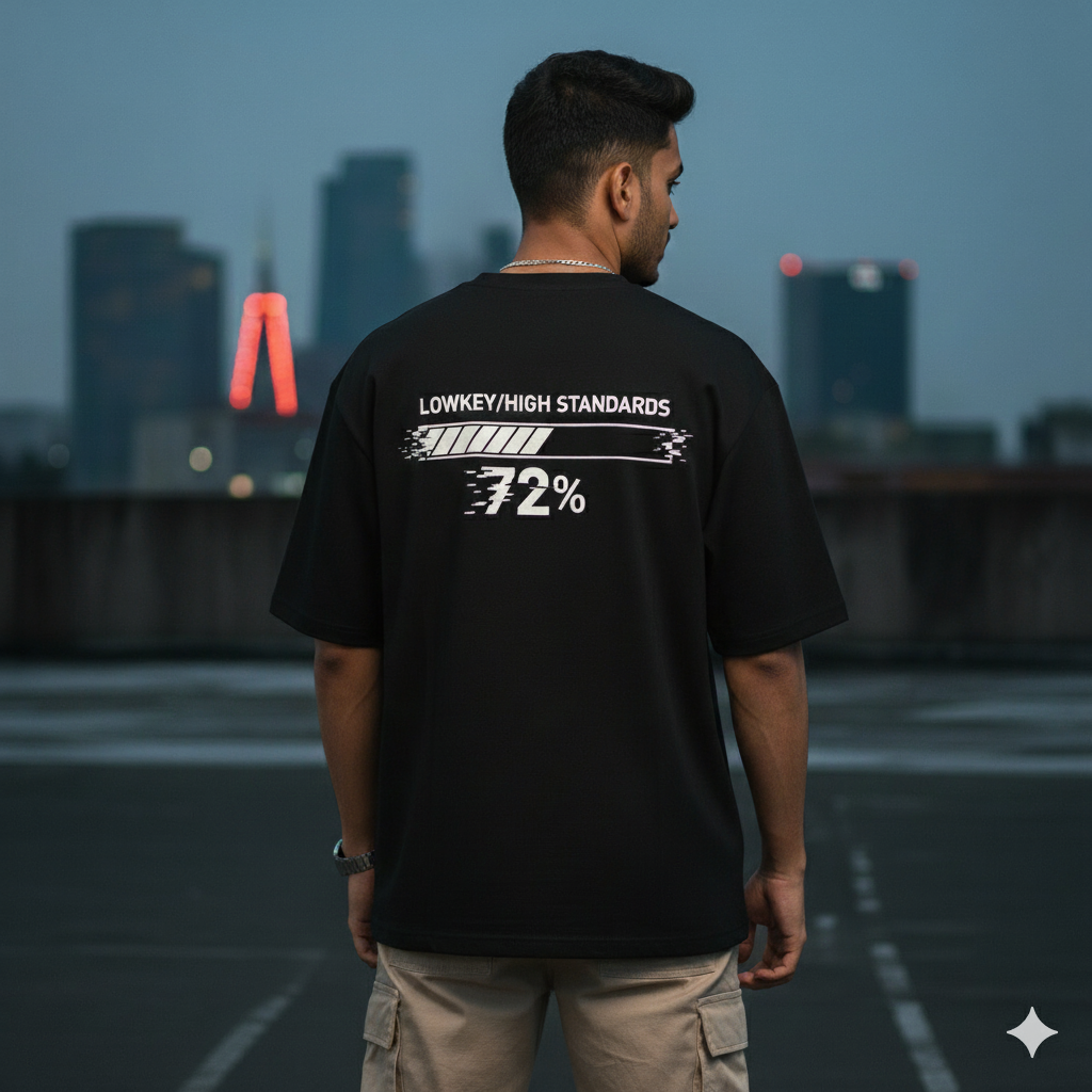 Processing… Streetwear Graphic Tee Attitude Tee| Black and Green